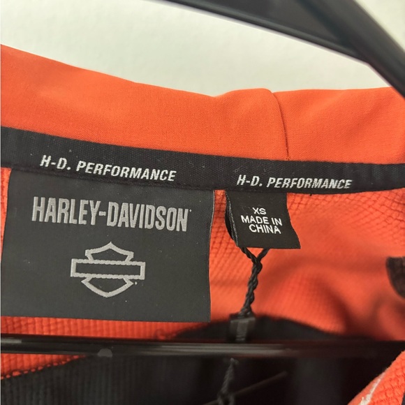 Harley-Davidson Women's Black and Orange Utility Jacket - Picture 5 of 5